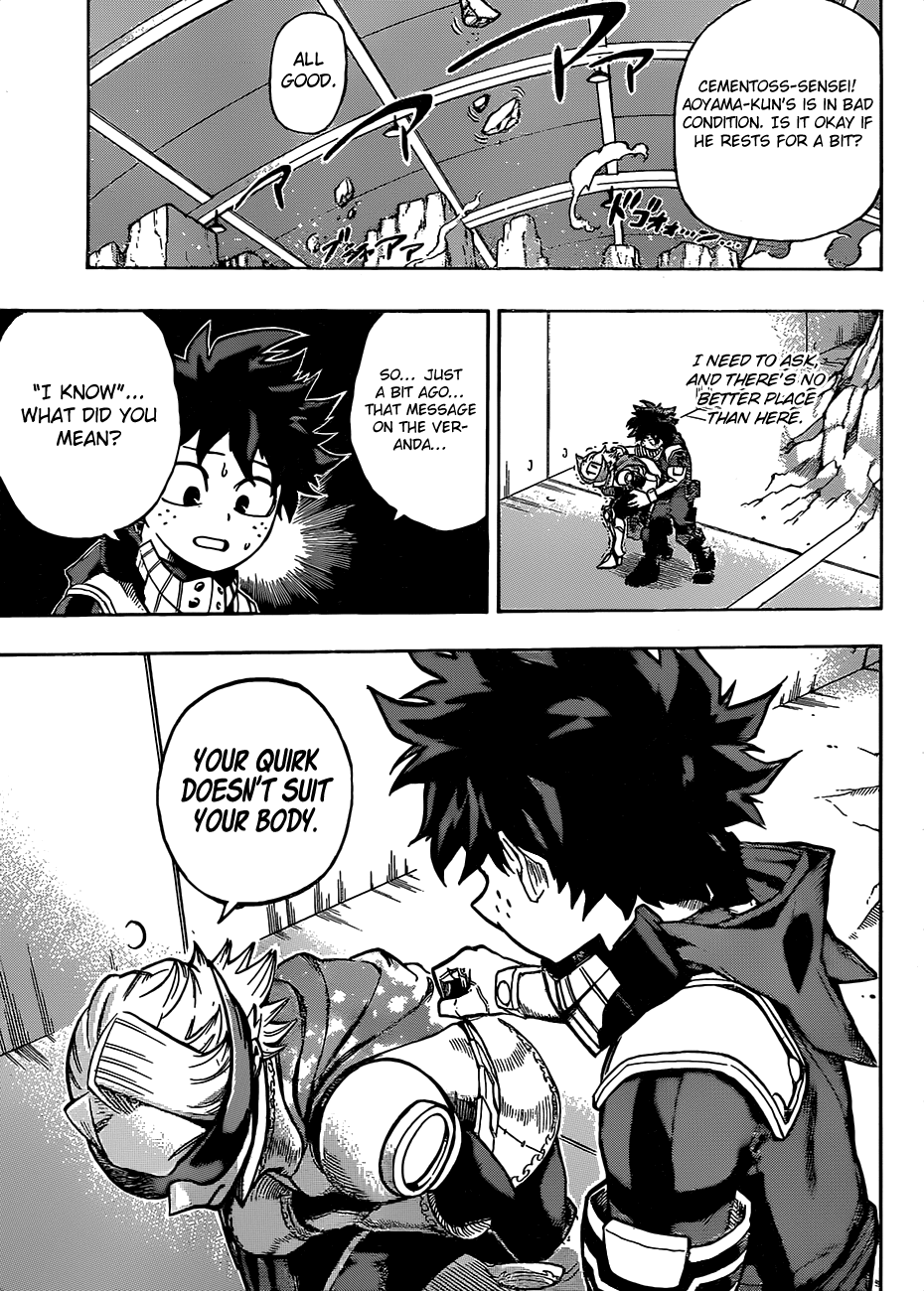 Boku no Hero Academia Chapter 168 page 14 - Chapter 168: A Collection of Aoyama’s Eccentricities