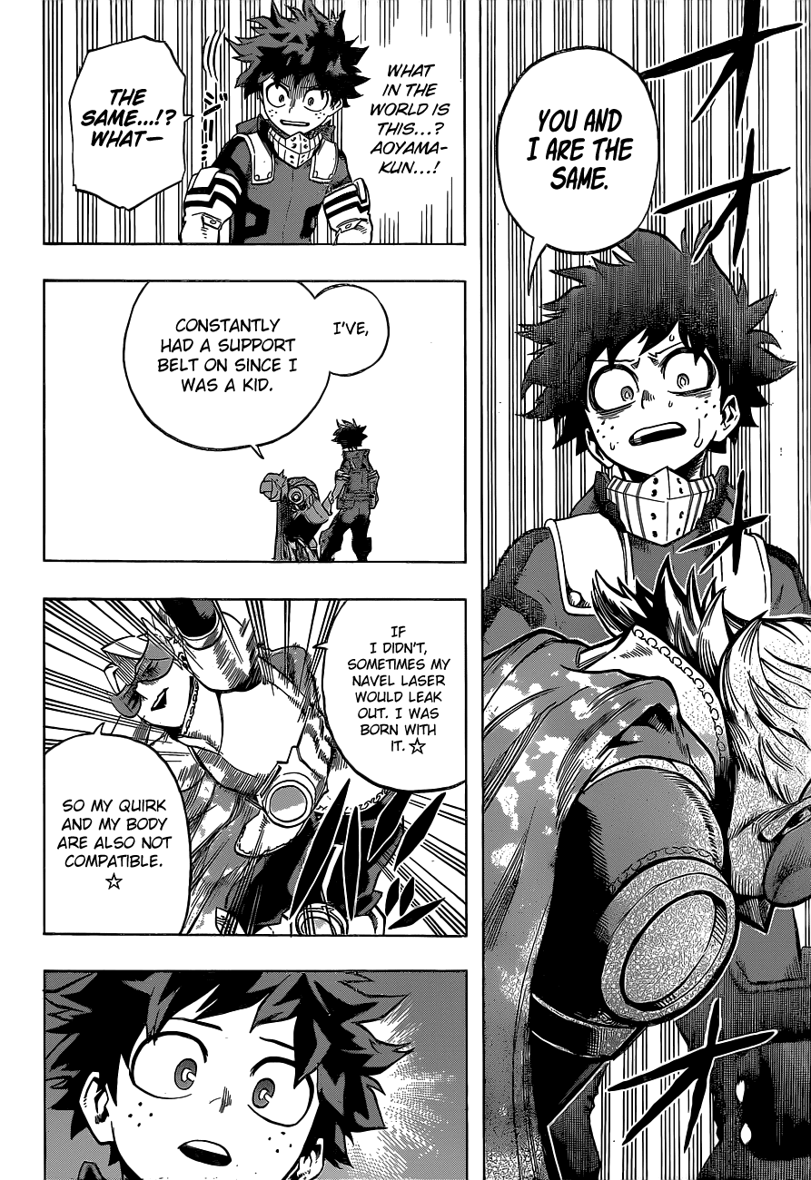 Boku no Hero Academia Chapter 168 page 15 - Chapter 168: A Collection of Aoyama’s Eccentricities