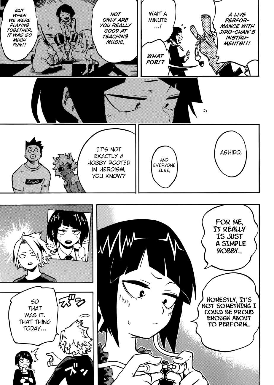 Boku no Hero Academia Chapter 169 page 17 - Chapter 169: The Culture Festival