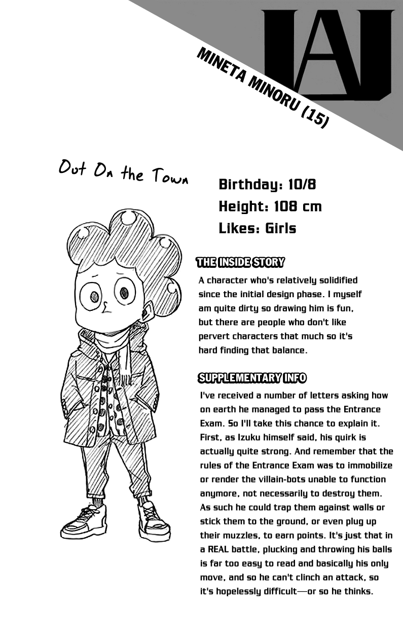Boku no Hero Academia Chapter 17.5 page 8 - Chapter 17.5: Volume 2 Omake
