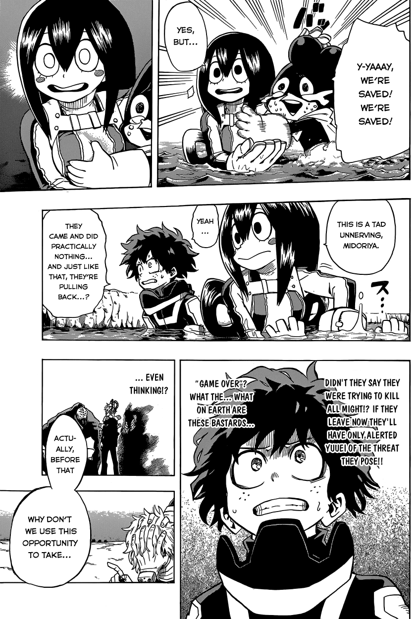 Boku no Hero Academia Chapter 17 page 11 - Chapter 17: Game Over