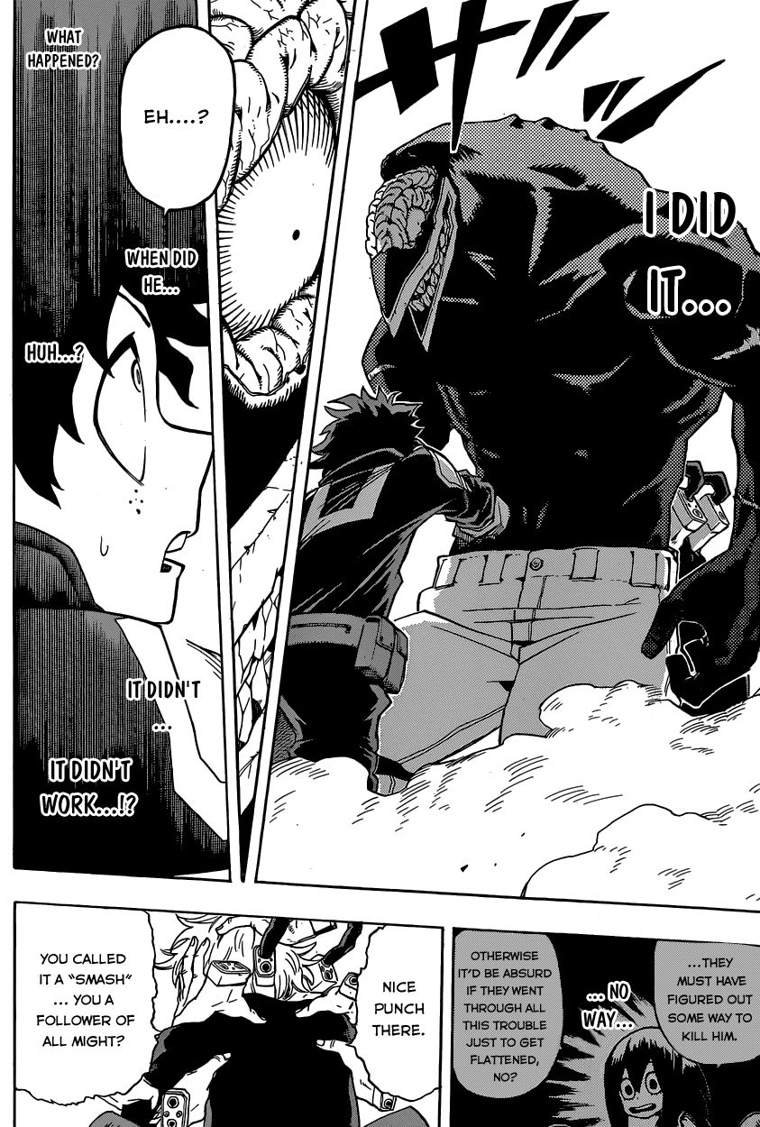 Boku no Hero Academia Chapter 17 page 16 - Chapter 17: Game Over
