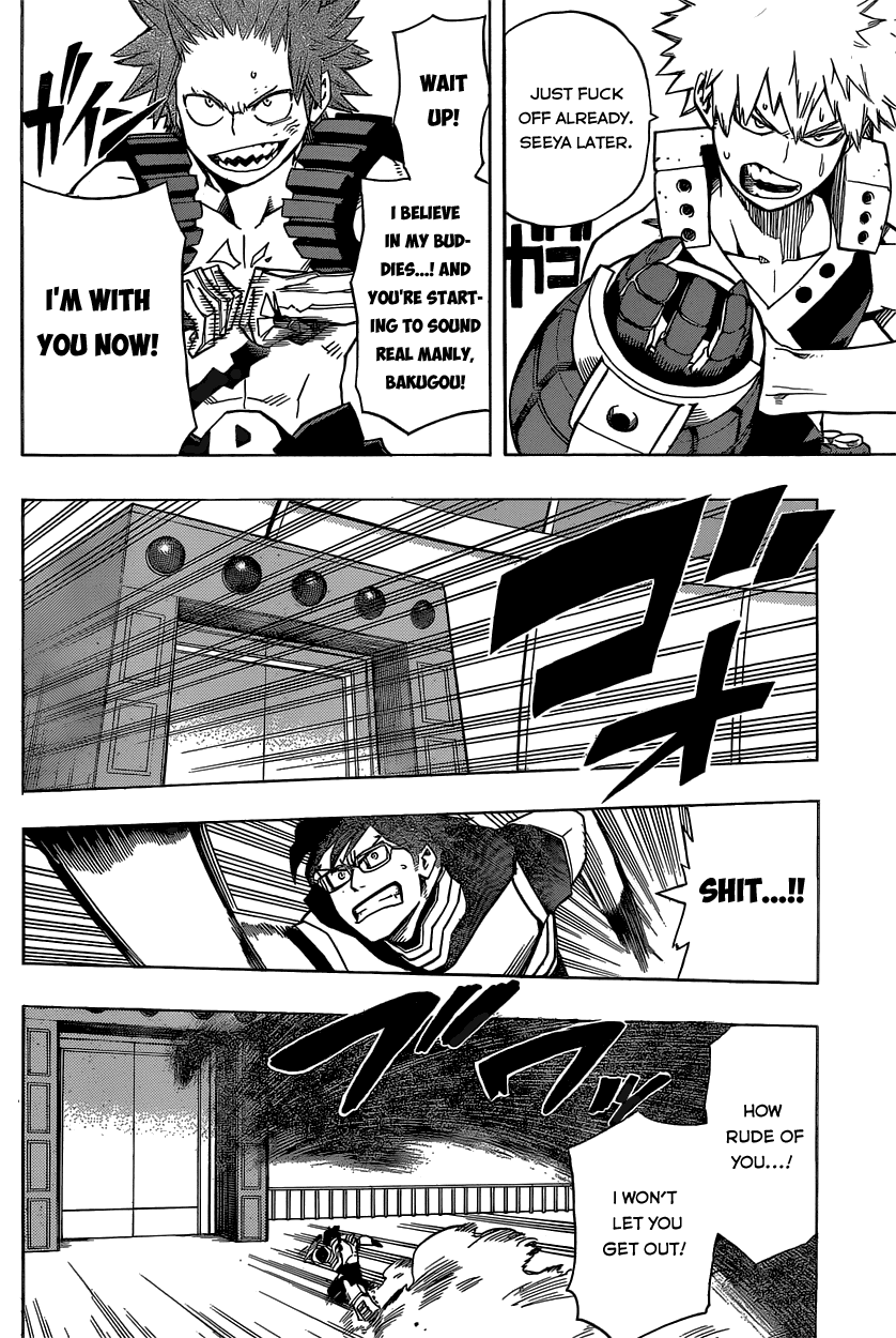 Boku no Hero Academia Chapter 17 page 4 - Chapter 17: Game Over