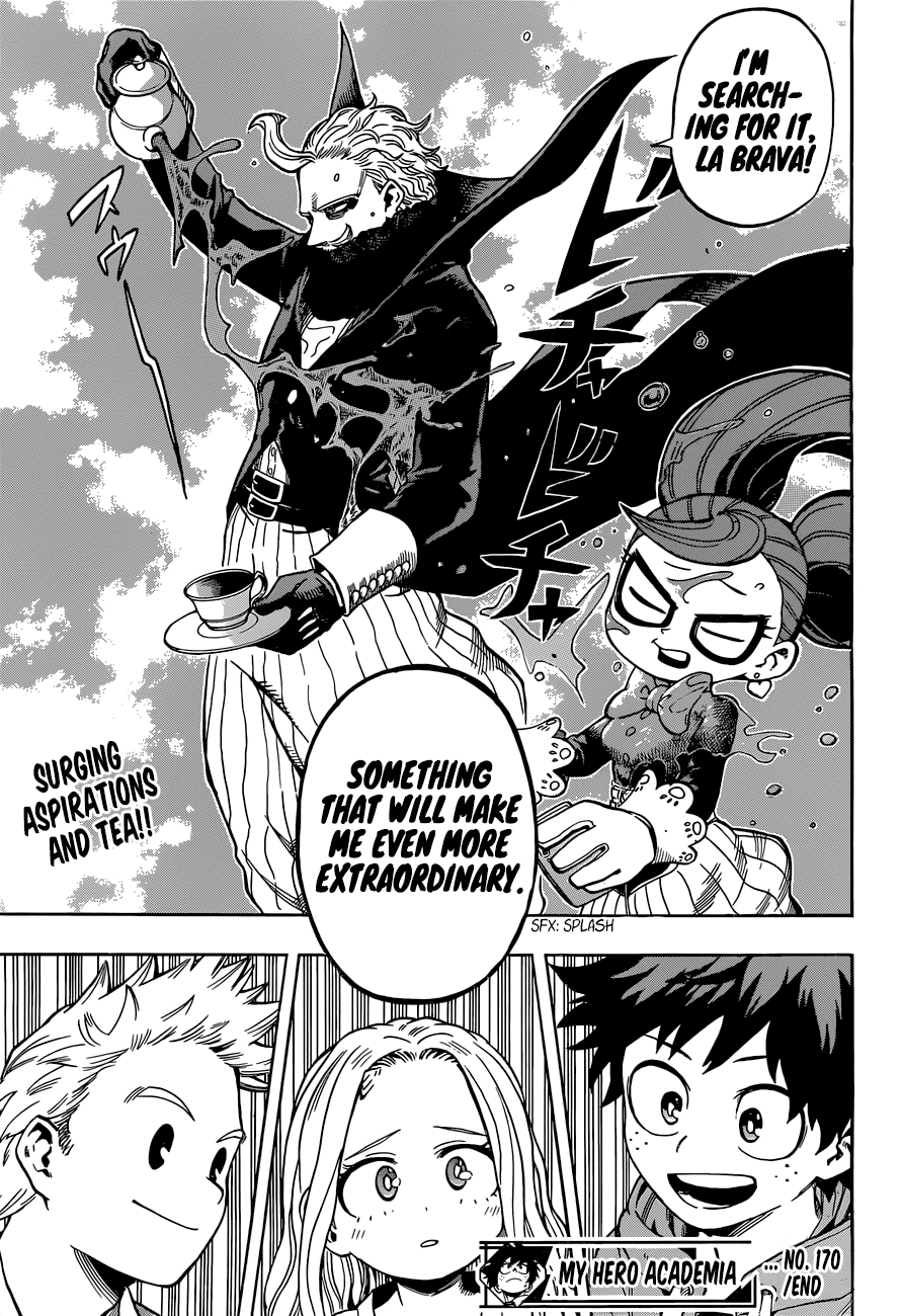 Boku no Hero Academia Chapter 170 page 17 - Chapter 170: Together with Eri-chan