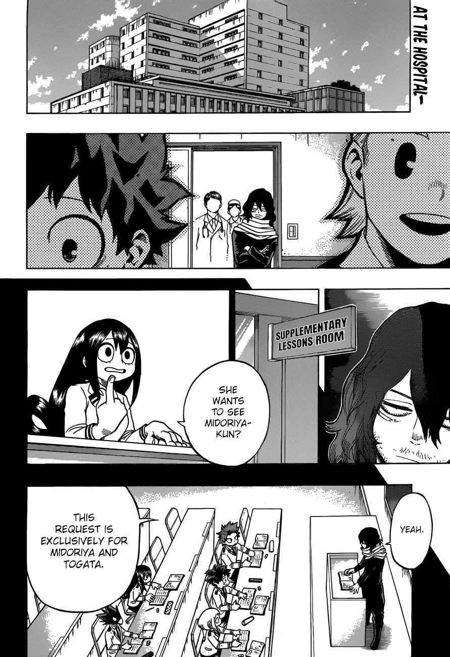 Boku no Hero Academia Chapter 170 page 3 - Chapter 170: Together with Eri-chan