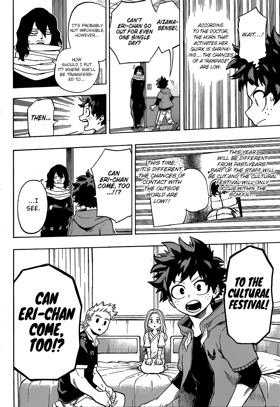 Boku no Hero Academia Chapter 170 page 9 - Chapter 170: Together with Eri-chan