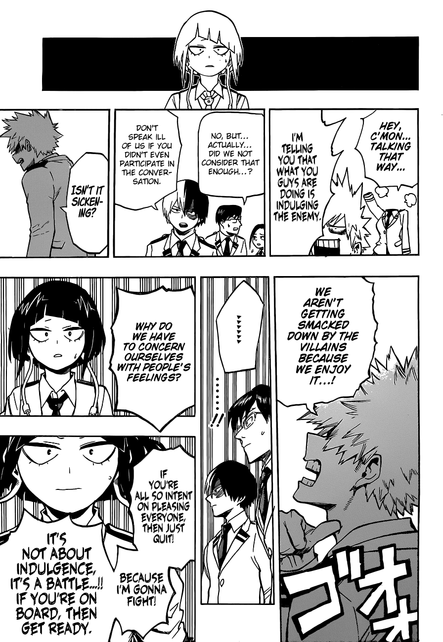 Boku no Hero Academia Chapter 171 page 14 - Chapter 171: Gentle and La Brava