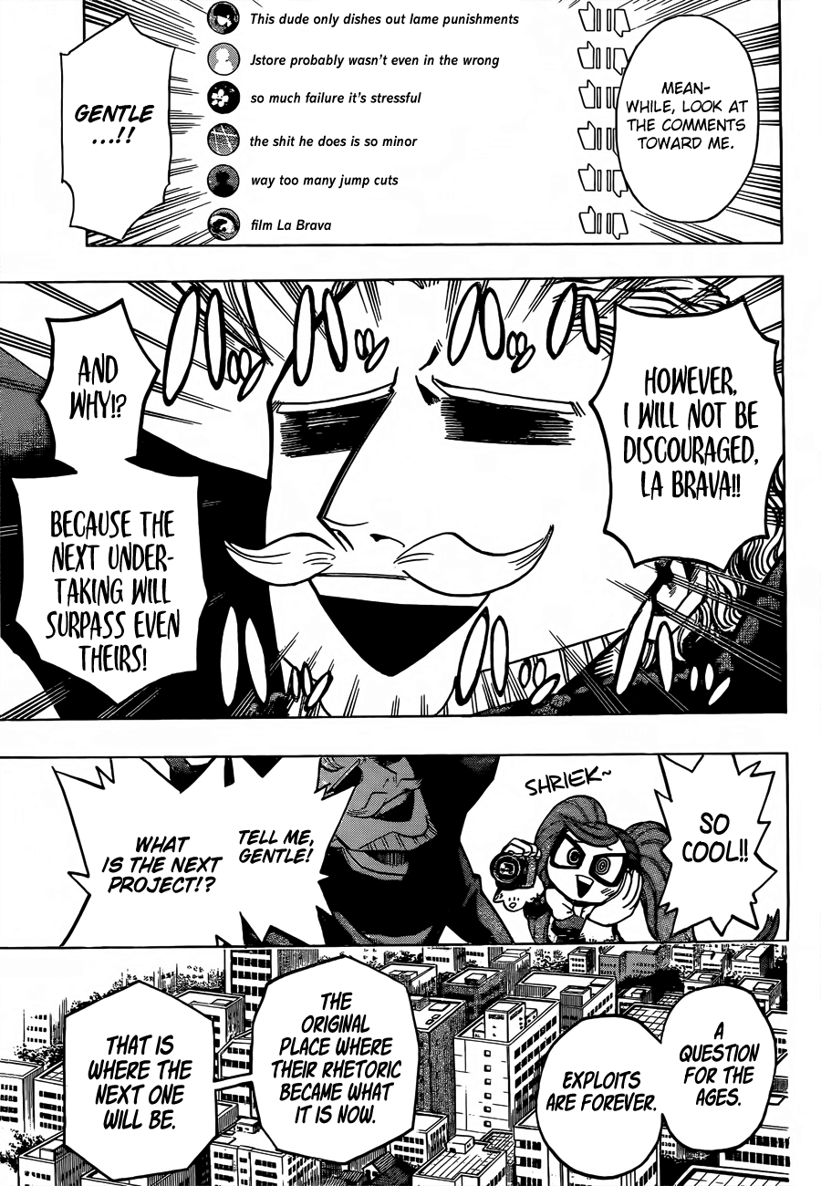 Boku no Hero Academia Chapter 171 page 8 - Chapter 171: Gentle and La Brava