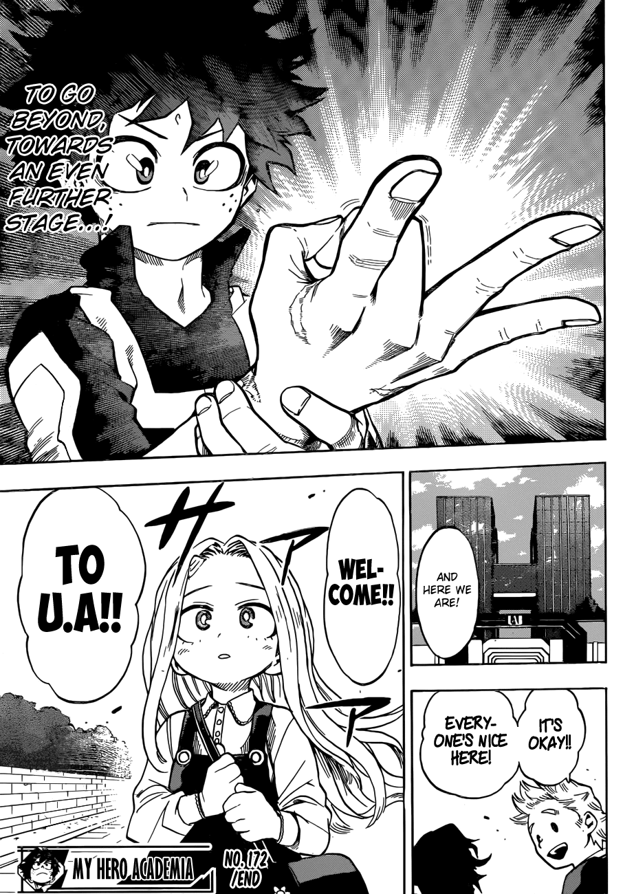 Boku no Hero Academia Chapter 172 page 16 - Chapter 172: The most enjoyable time is preparing for the cultural festival 1