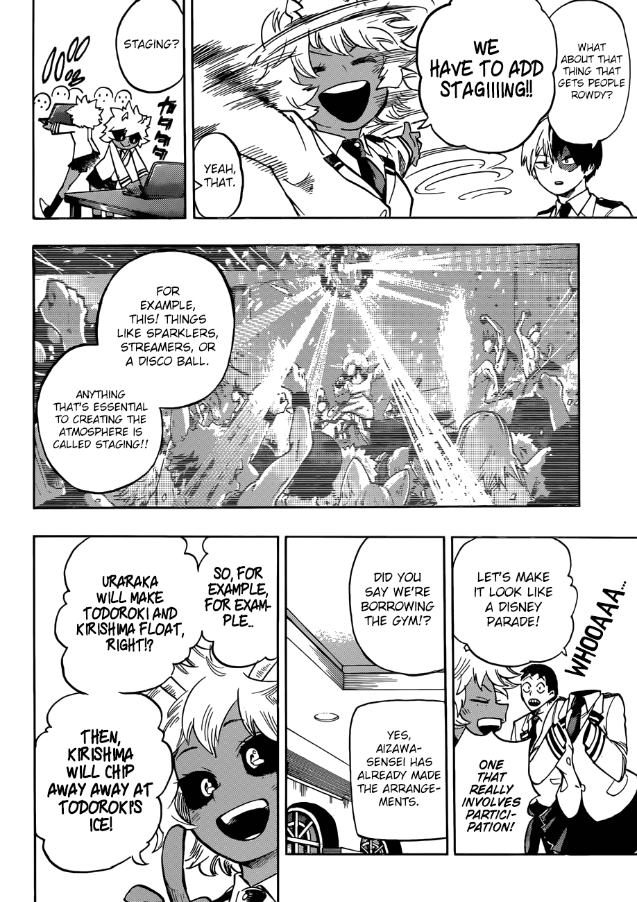 Boku no Hero Academia Chapter 172 page 3 - Chapter 172: The most enjoyable time is preparing for the cultural festival 1