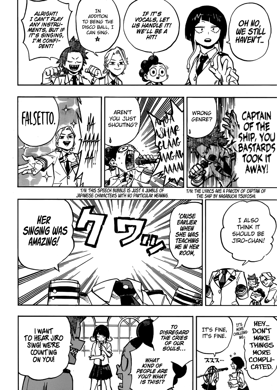 Boku no Hero Academia Chapter 172 page 5 - Chapter 172: The most enjoyable time is preparing for the cultural festival 1