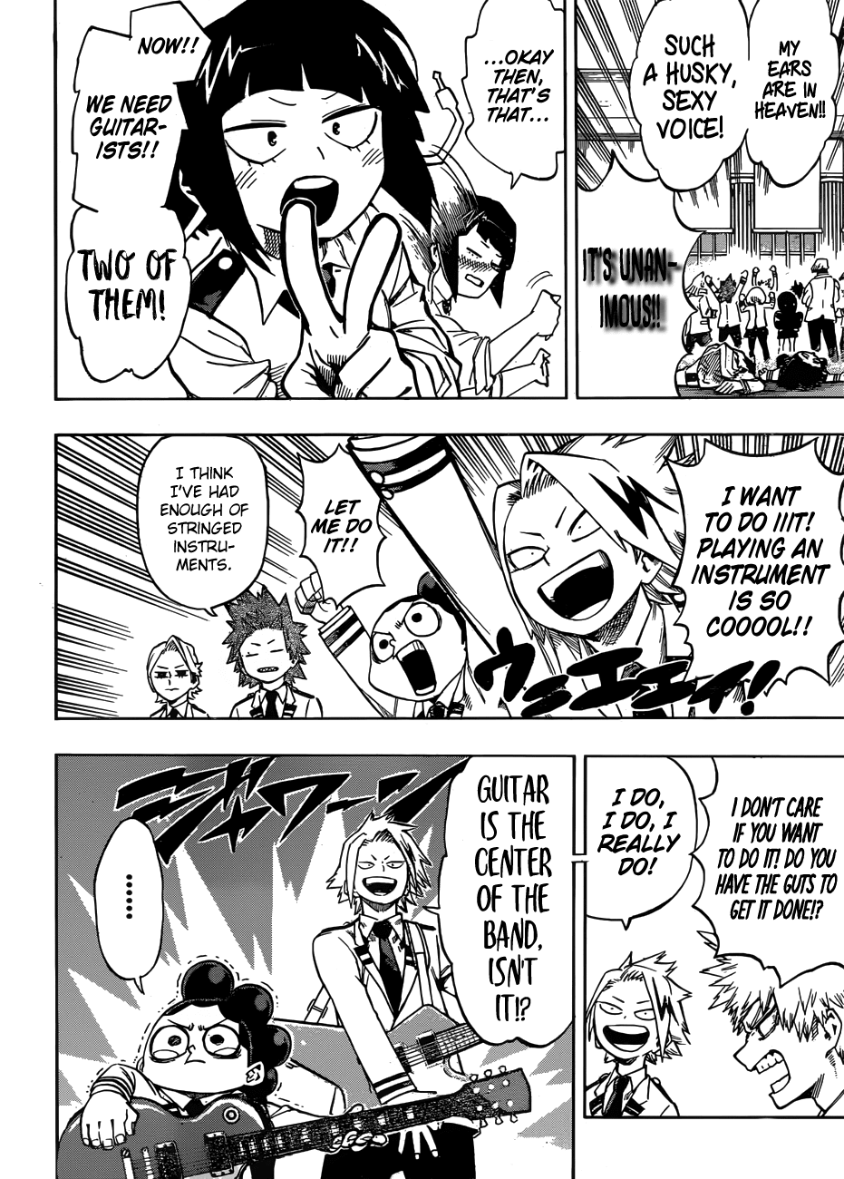 Boku no Hero Academia Chapter 172 page 7 - Chapter 172: The most enjoyable time is preparing for the cultural festival 1