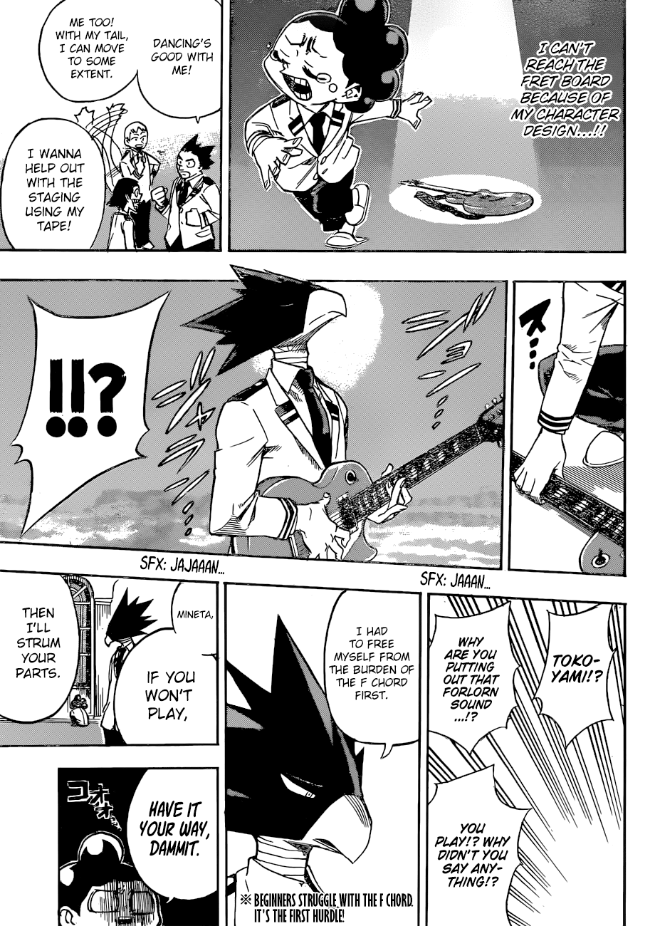 Boku no Hero Academia Chapter 172 page 8 - Chapter 172: The most enjoyable time is preparing for the cultural festival 1