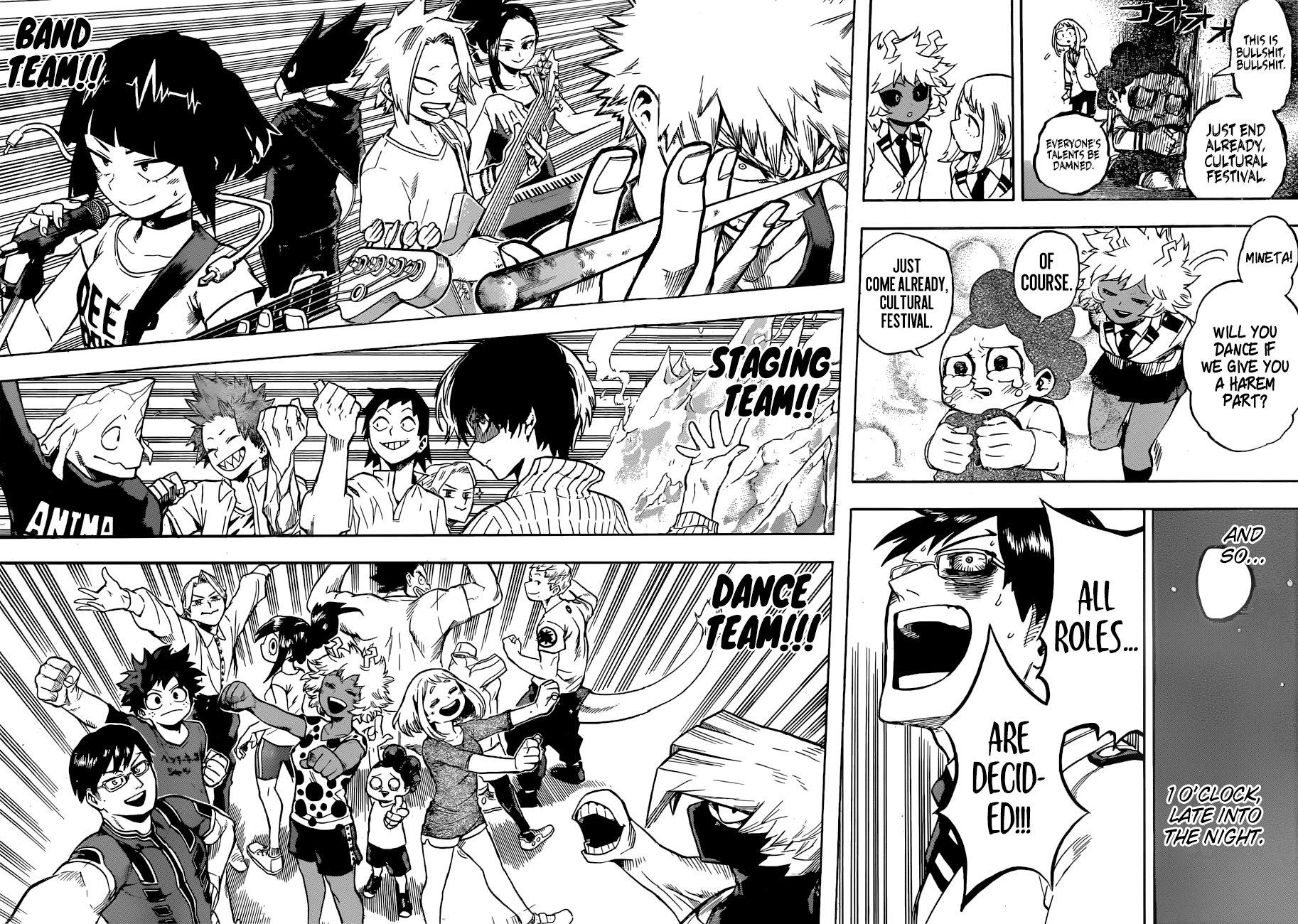 Boku no Hero Academia Chapter 172 page 9 - Chapter 172: The most enjoyable time is preparing for the cultural festival 1
