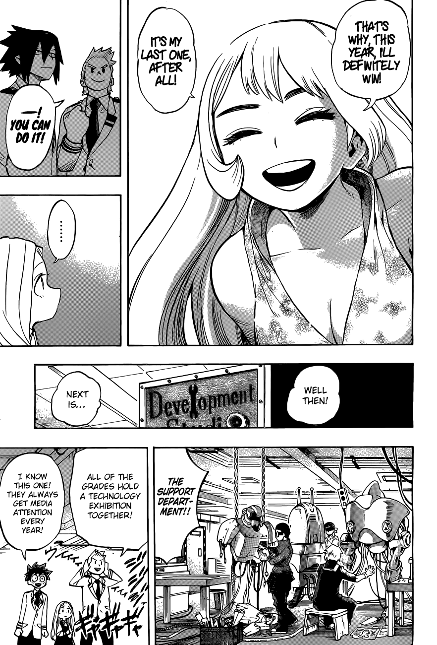 Boku no Hero Academia Chapter 173 page 10 - Chapter 173: The most enjoyable time is preparing for the cultural festival 2