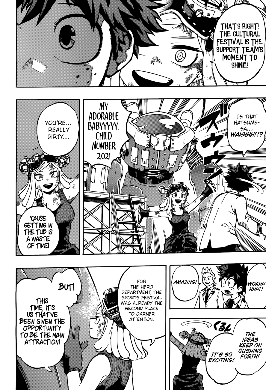 Boku no Hero Academia Chapter 173 page 11 - Chapter 173: The most enjoyable time is preparing for the cultural festival 2