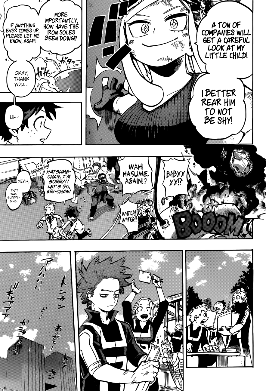 Boku no Hero Academia Chapter 173 page 12 - Chapter 173: The most enjoyable time is preparing for the cultural festival 2