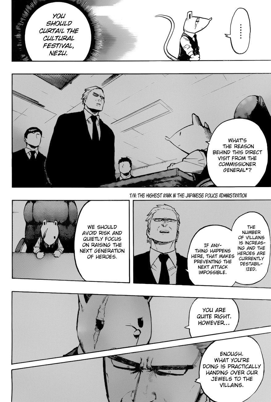 Boku no Hero Academia Chapter 173 page 15 - Chapter 173: The most enjoyable time is preparing for the cultural festival 2