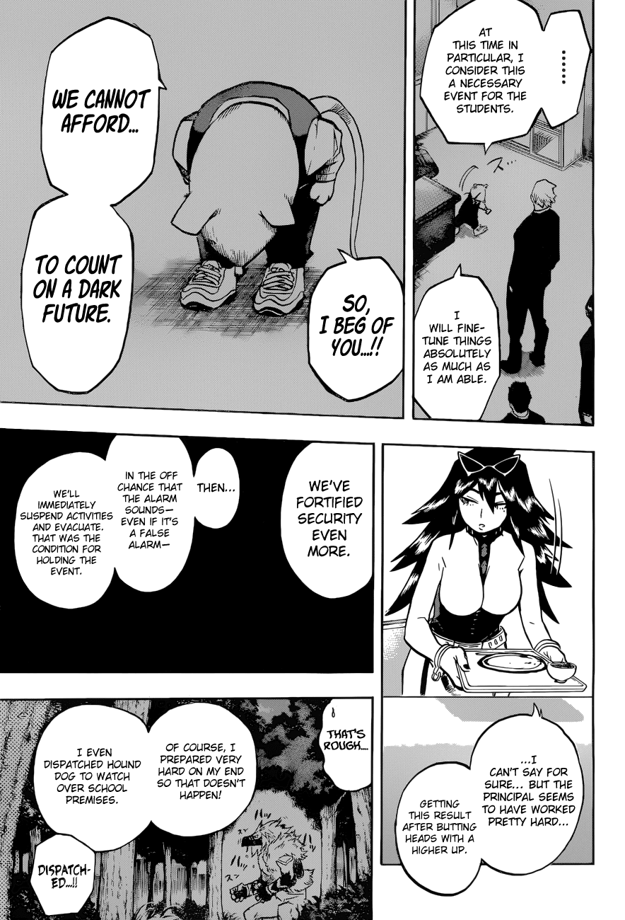 Boku no Hero Academia Chapter 173 page 16 - Chapter 173: The most enjoyable time is preparing for the cultural festival 2