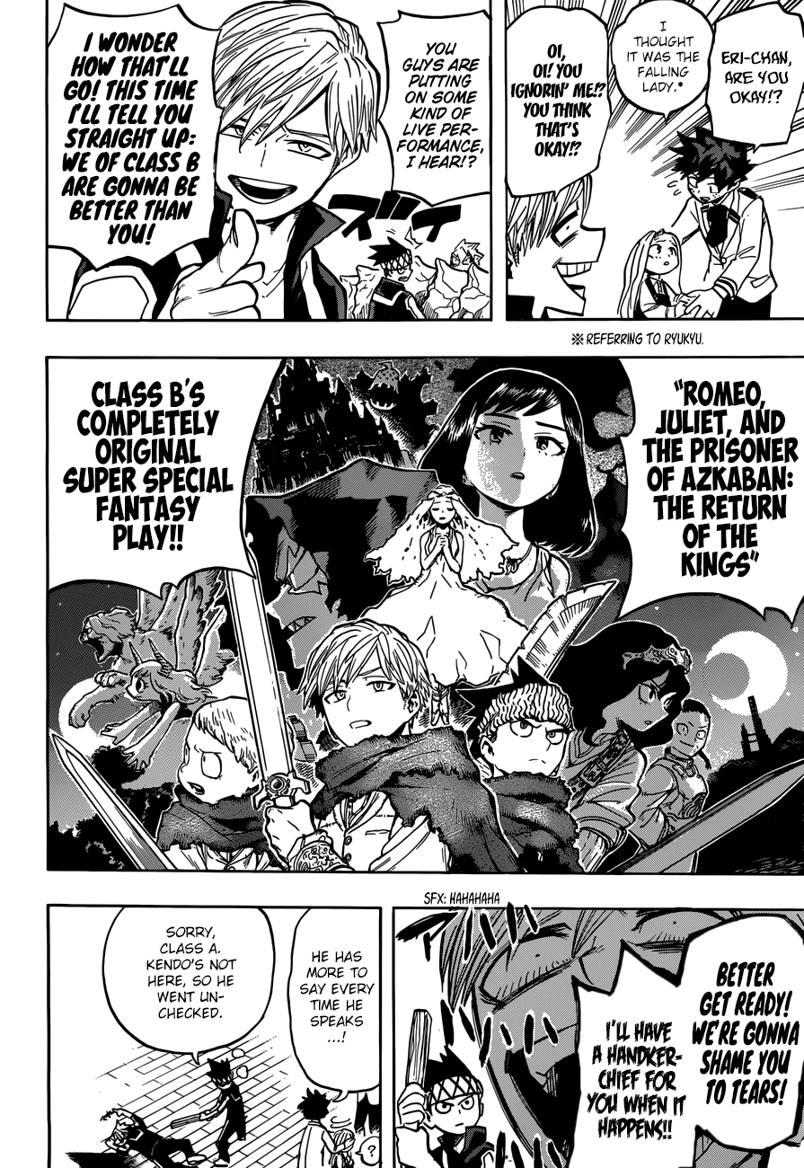 Boku no Hero Academia Chapter 173 page 7 - Chapter 173: The most enjoyable time is preparing for the cultural festival 2