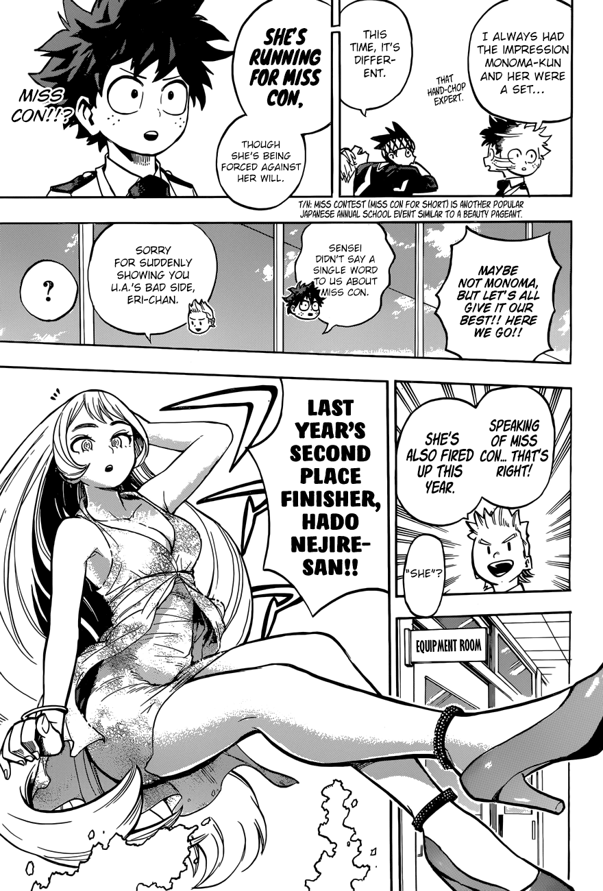 Boku no Hero Academia Chapter 173 page 8 - Chapter 173: The most enjoyable time is preparing for the cultural festival 2