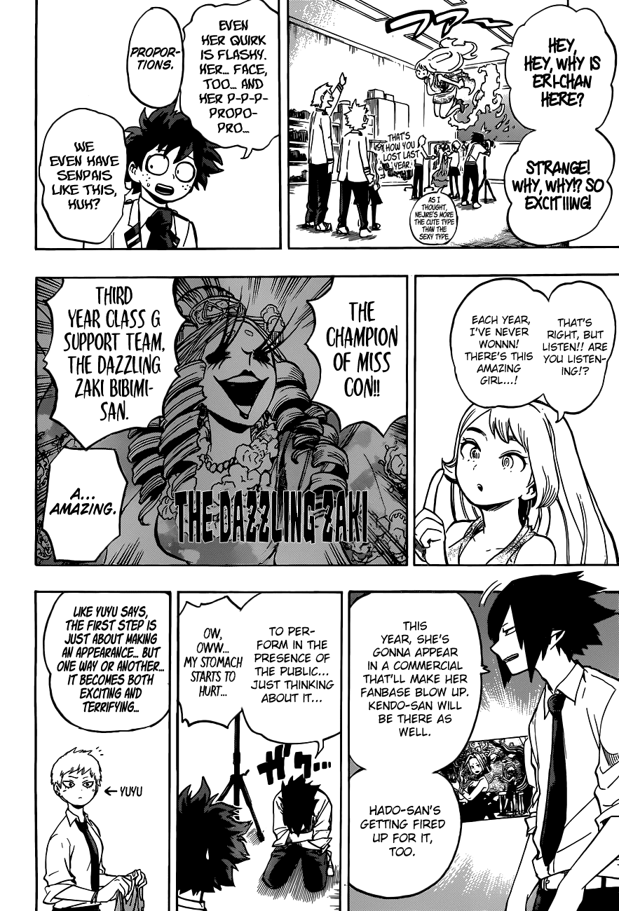 Boku no Hero Academia Chapter 173 page 9 - Chapter 173: The most enjoyable time is preparing for the cultural festival 2