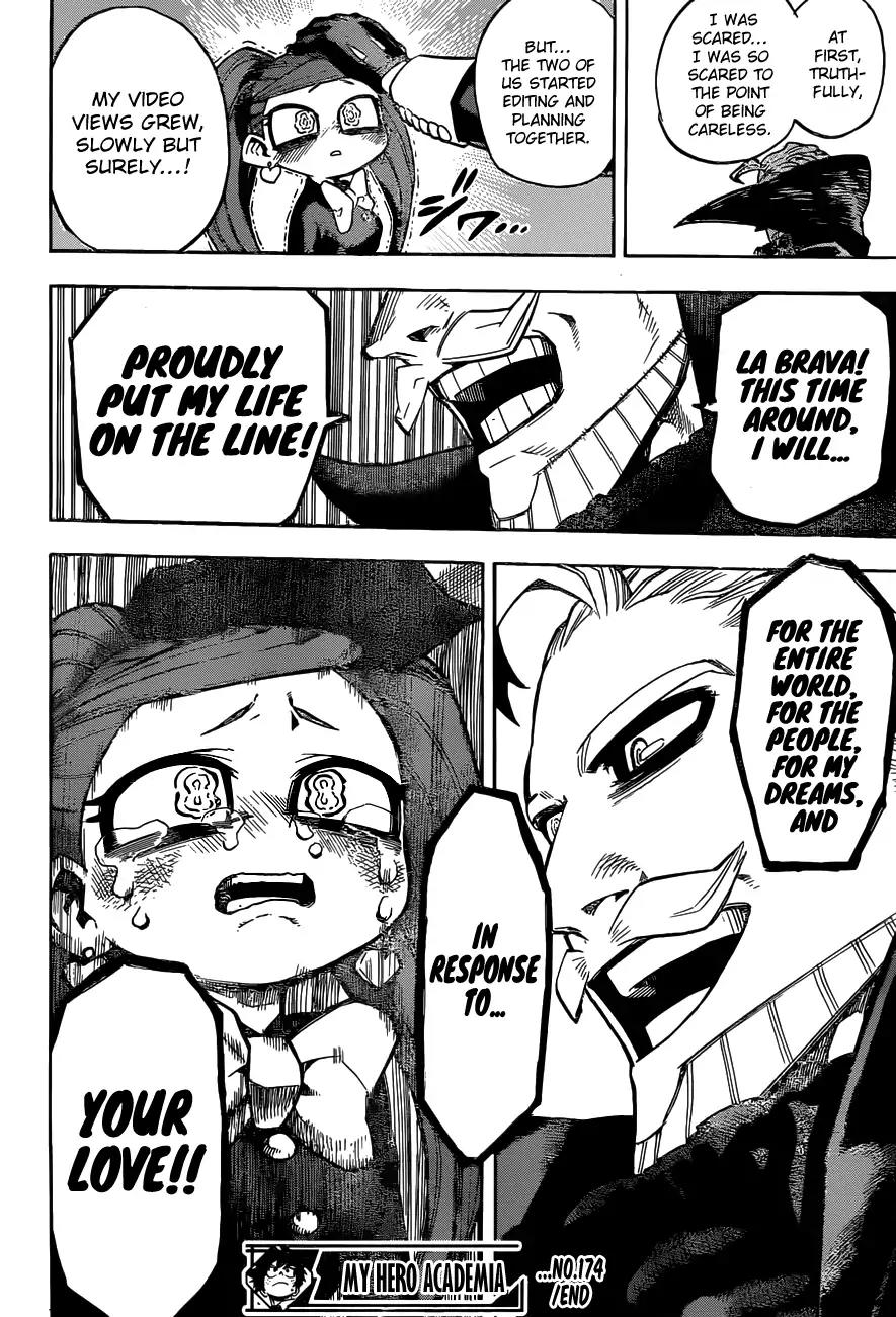 Boku no Hero Academia Chapter 174 page 17 - Chapter 174: Imperial Golden Tips