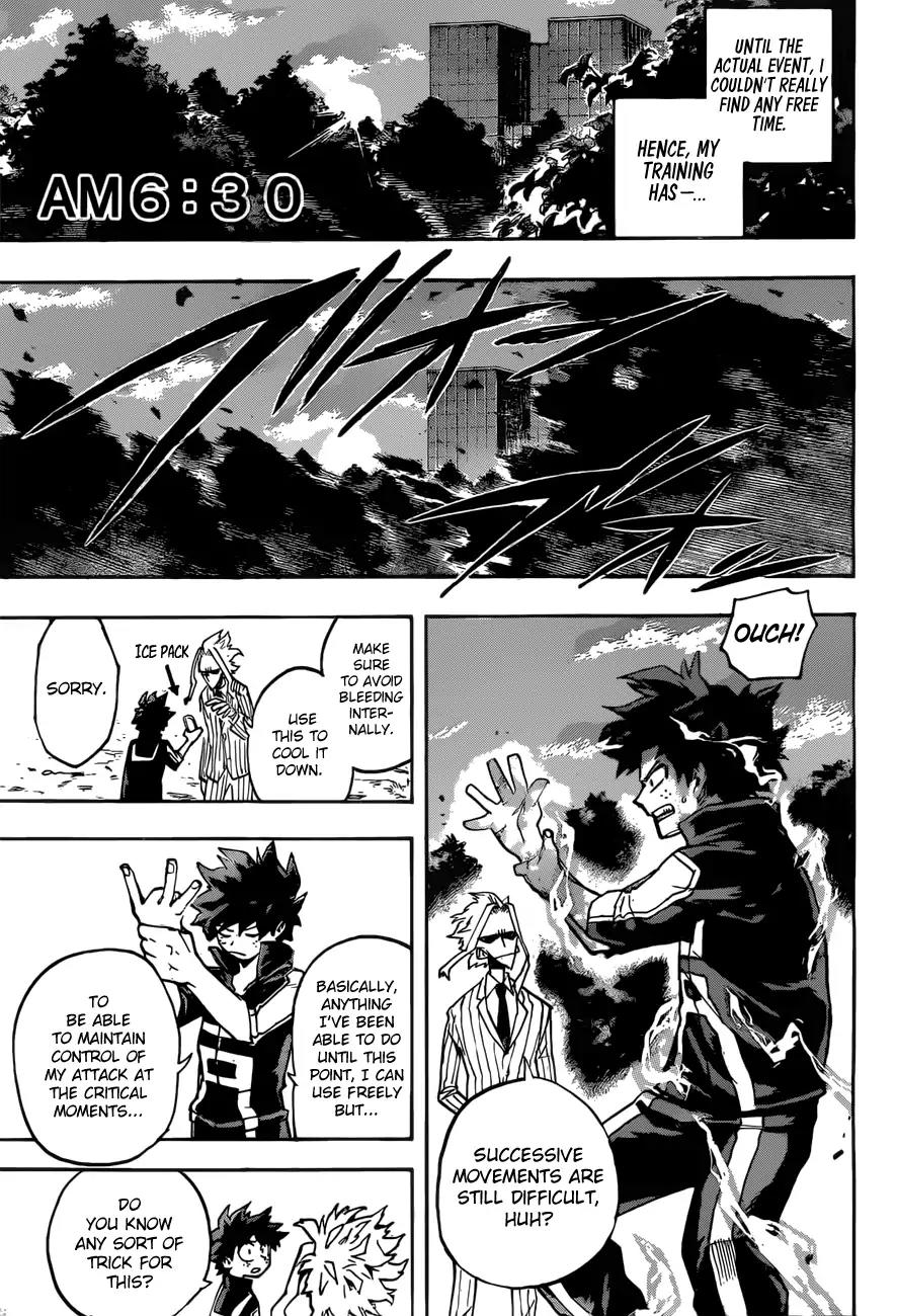 Boku no Hero Academia Chapter 174 page 4 - Chapter 174: Imperial Golden Tips