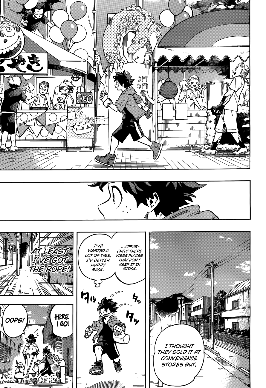 Boku no Hero Academia Chapter 175 page 10 - Chapter 175: The Morning on the Day of