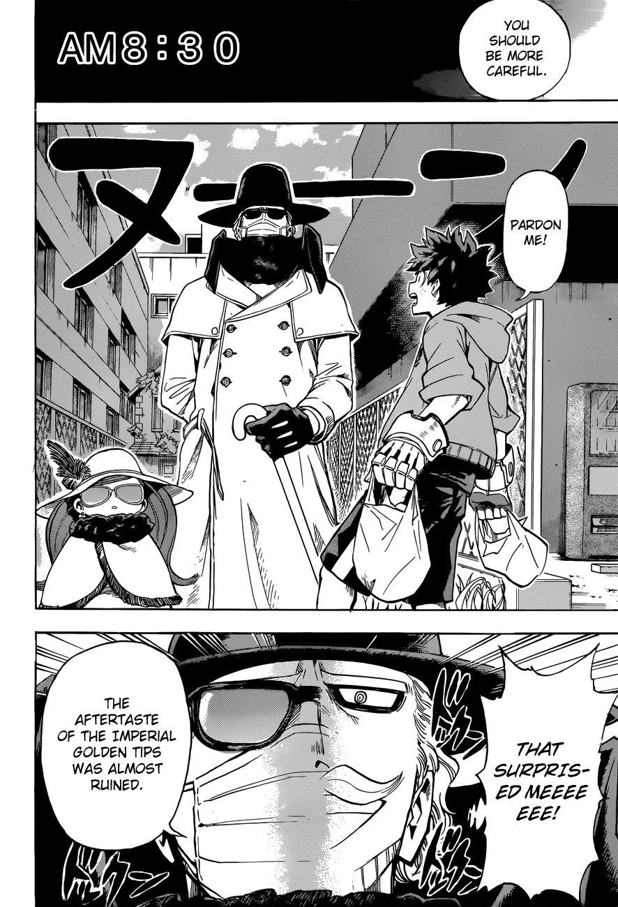 Boku no Hero Academia Chapter 175 page 11 - Chapter 175: The Morning on the Day of