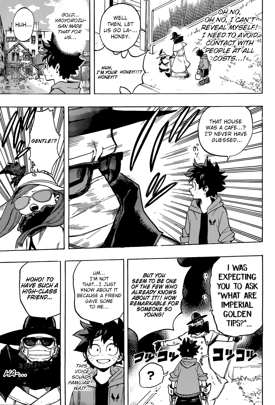 Boku no Hero Academia Chapter 175 page 12 - Chapter 175: The Morning on the Day of