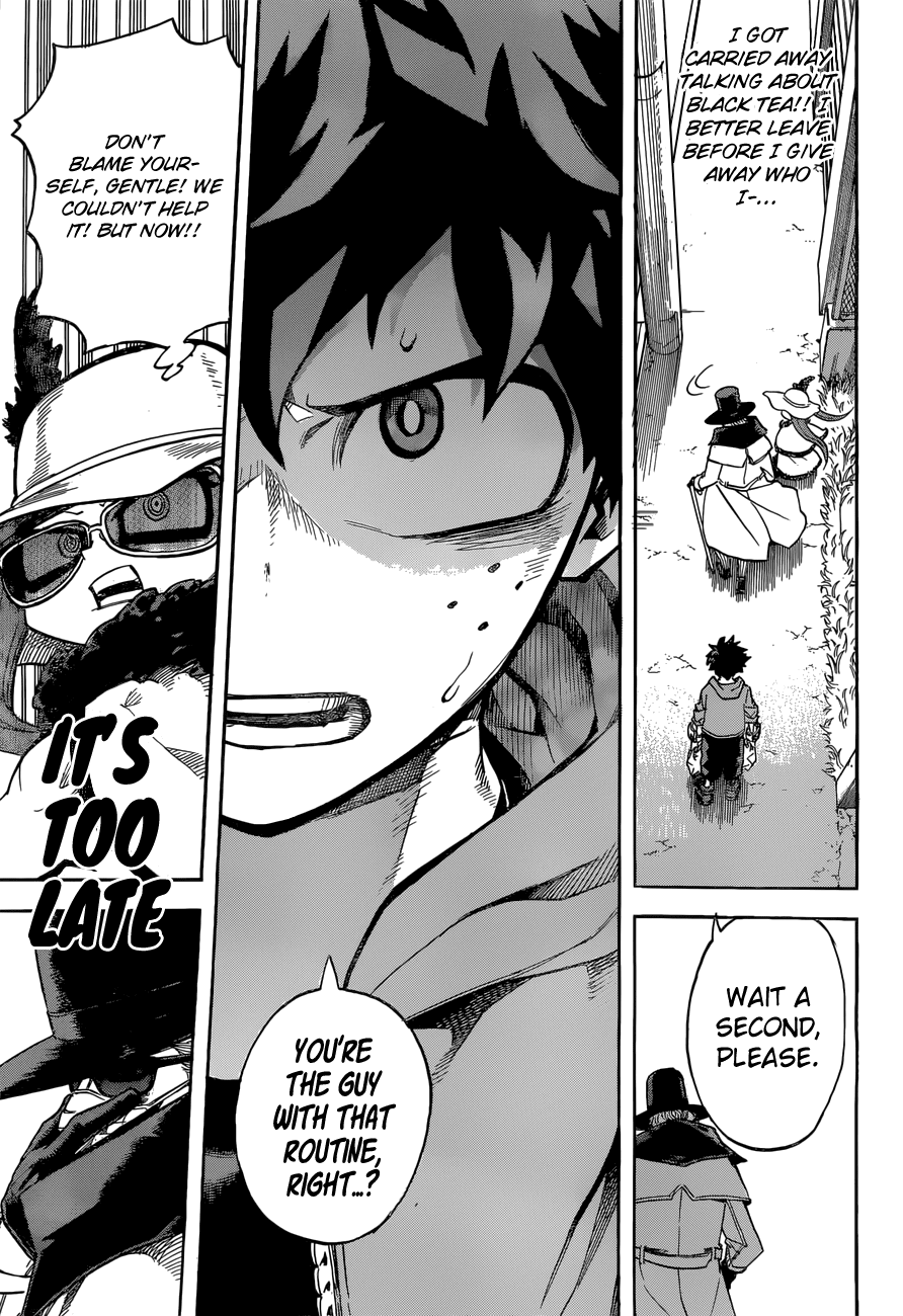 Boku no Hero Academia Chapter 175 page 14 - Chapter 175: The Morning on the Day of
