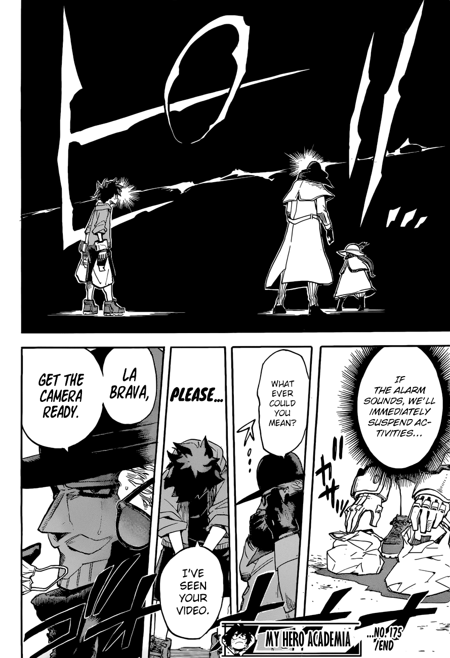 Boku no Hero Academia Chapter 175 page 15 - Chapter 175: The Morning on the Day of