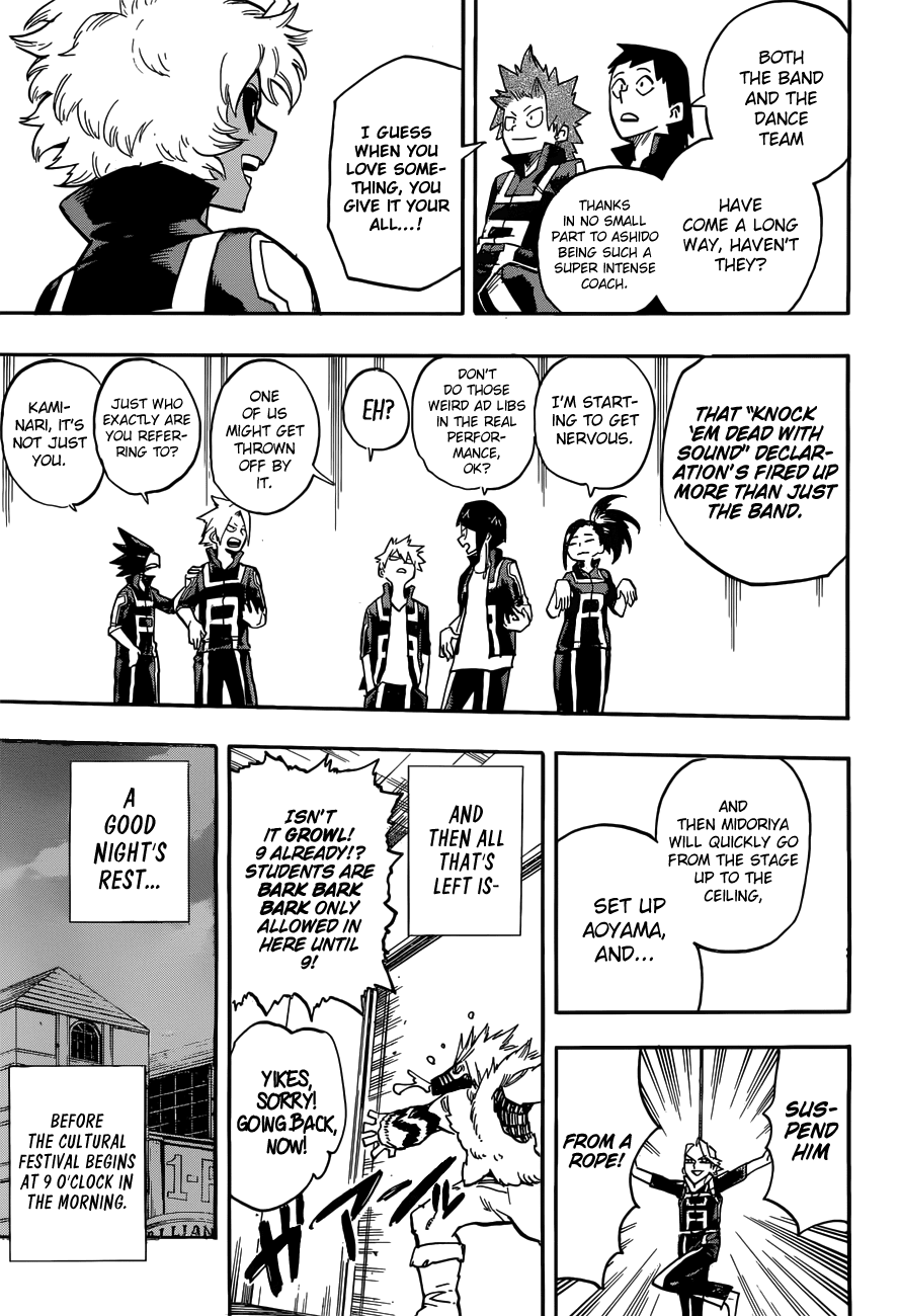 Boku no Hero Academia Chapter 175 page 4 - Chapter 175: The Morning on the Day of