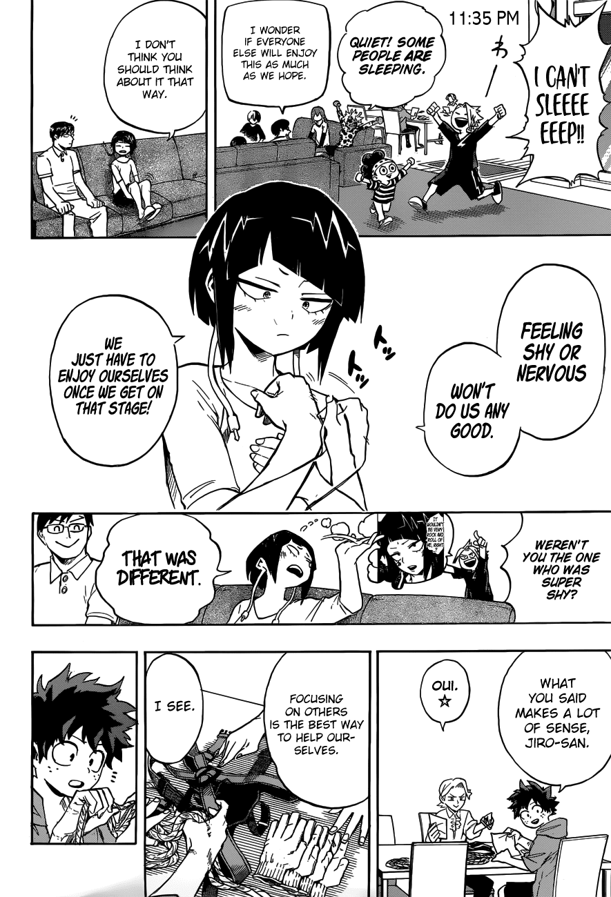 Boku no Hero Academia Chapter 175 page 5 - Chapter 175: The Morning on the Day of