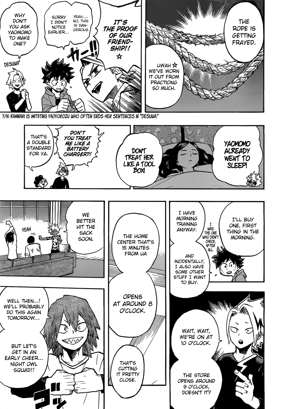 Boku no Hero Academia Chapter 175 page 6 - Chapter 175: The Morning on the Day of