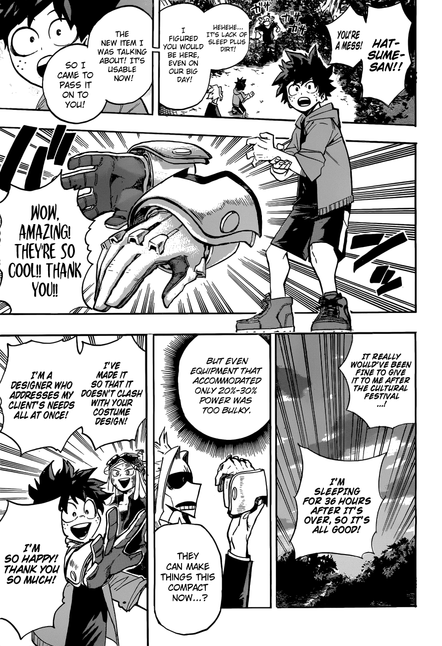 Boku no Hero Academia Chapter 175 page 8 - Chapter 175: The Morning on the Day of