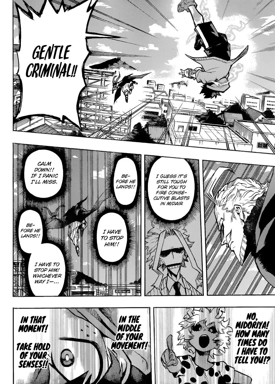 Boku no Hero Academia Chapter 176 page 14 - Chapter 176: Deku vs The Gentle Criminal