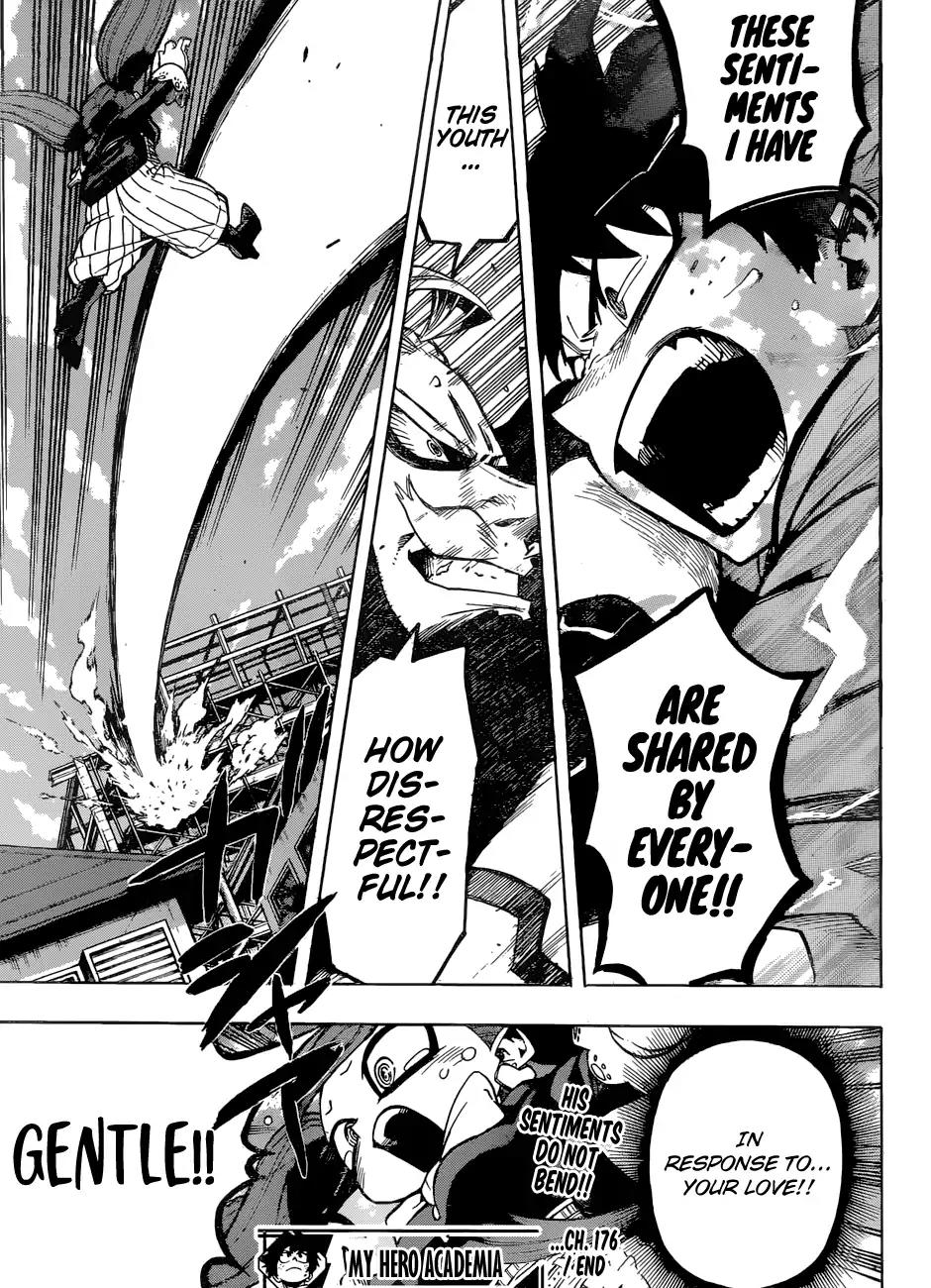 Boku no Hero Academia Chapter 176 page 18 - Chapter 176: Deku vs The Gentle Criminal