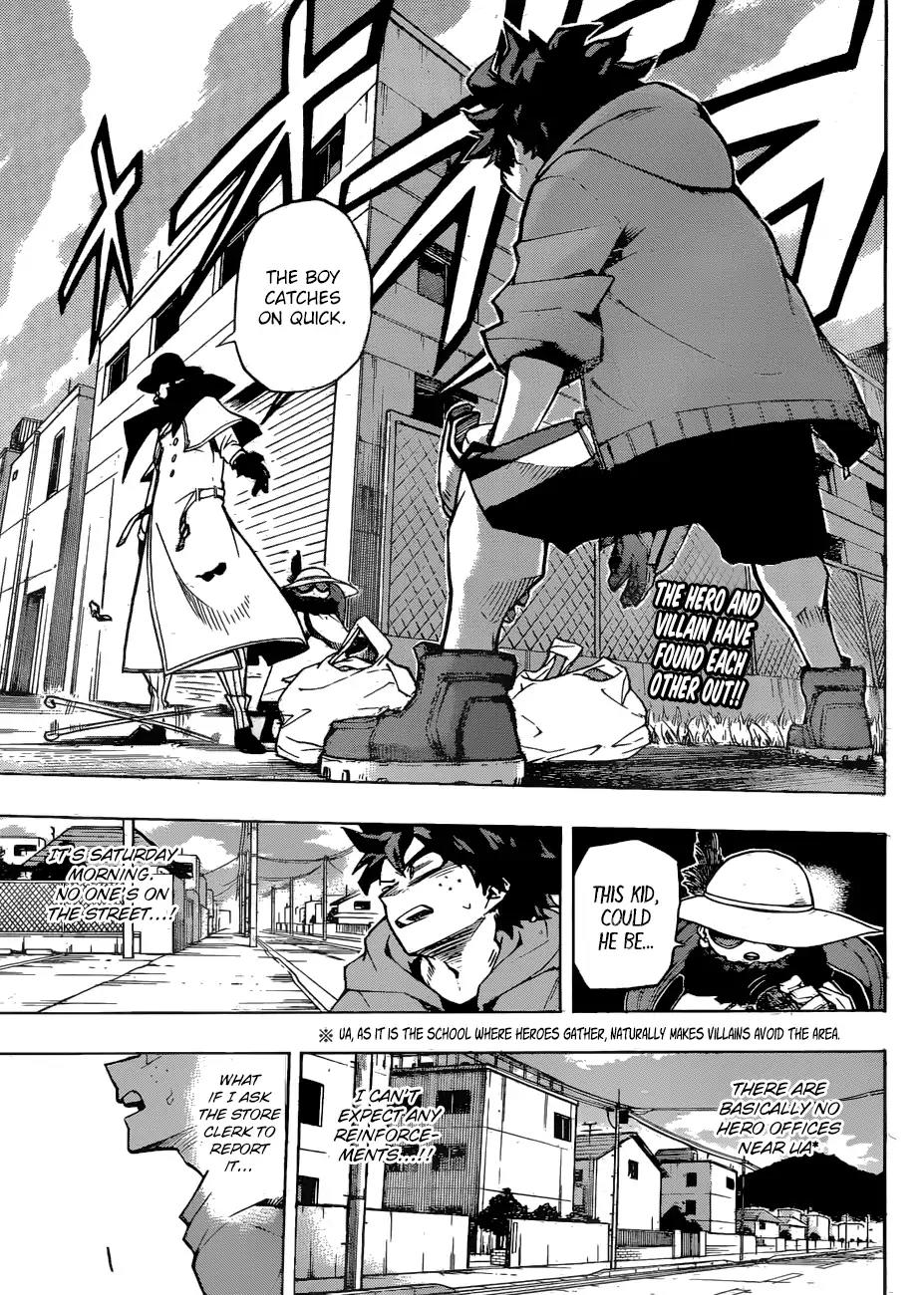 Boku no Hero Academia Chapter 176 page 4 - Chapter 176: Deku vs The Gentle Criminal