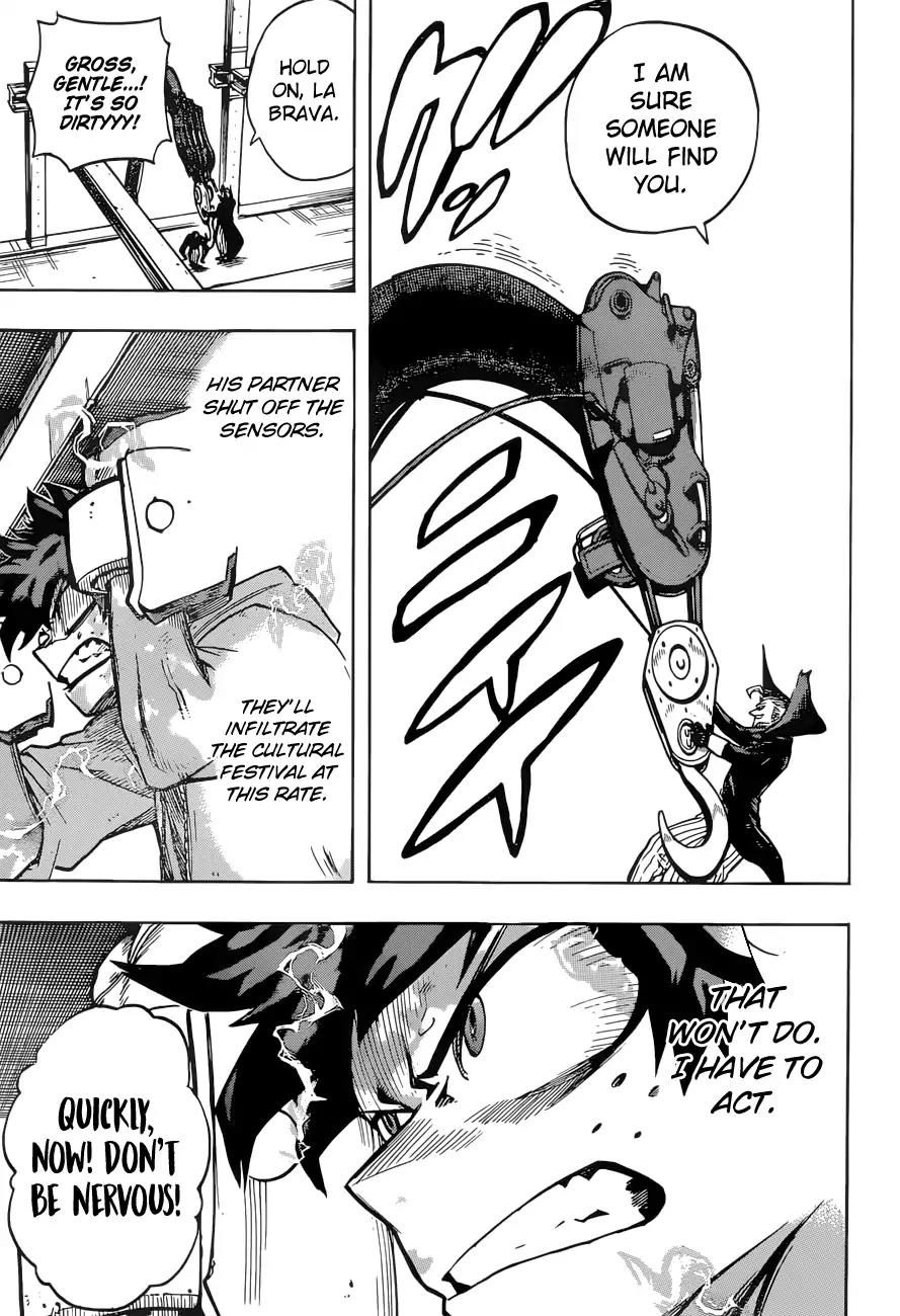 Boku no Hero Academia Chapter 177 page 14 - Chapter 177: At the Construction Site