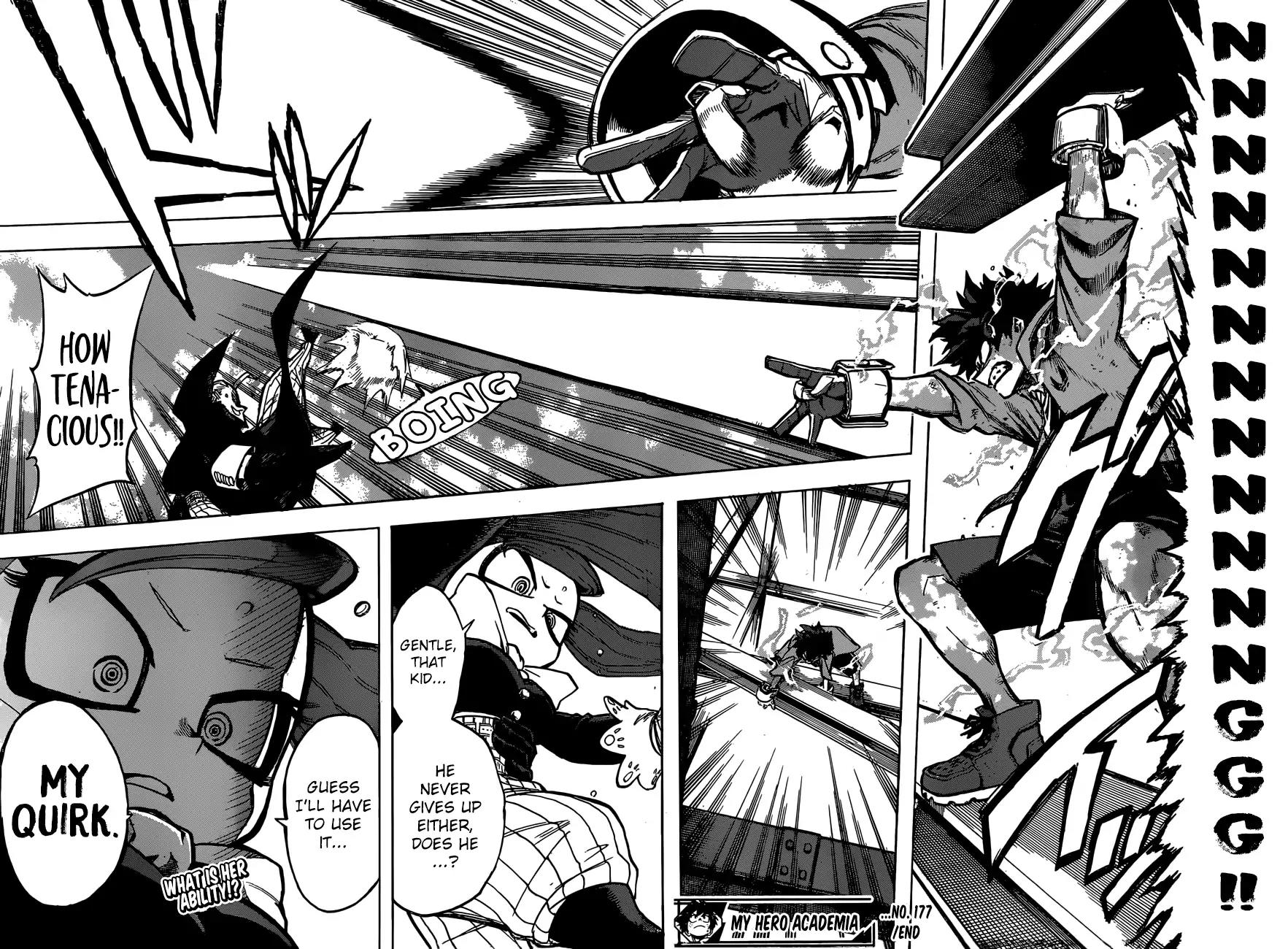 Boku no Hero Academia Chapter 177 page 17 - Chapter 177: At the Construction Site