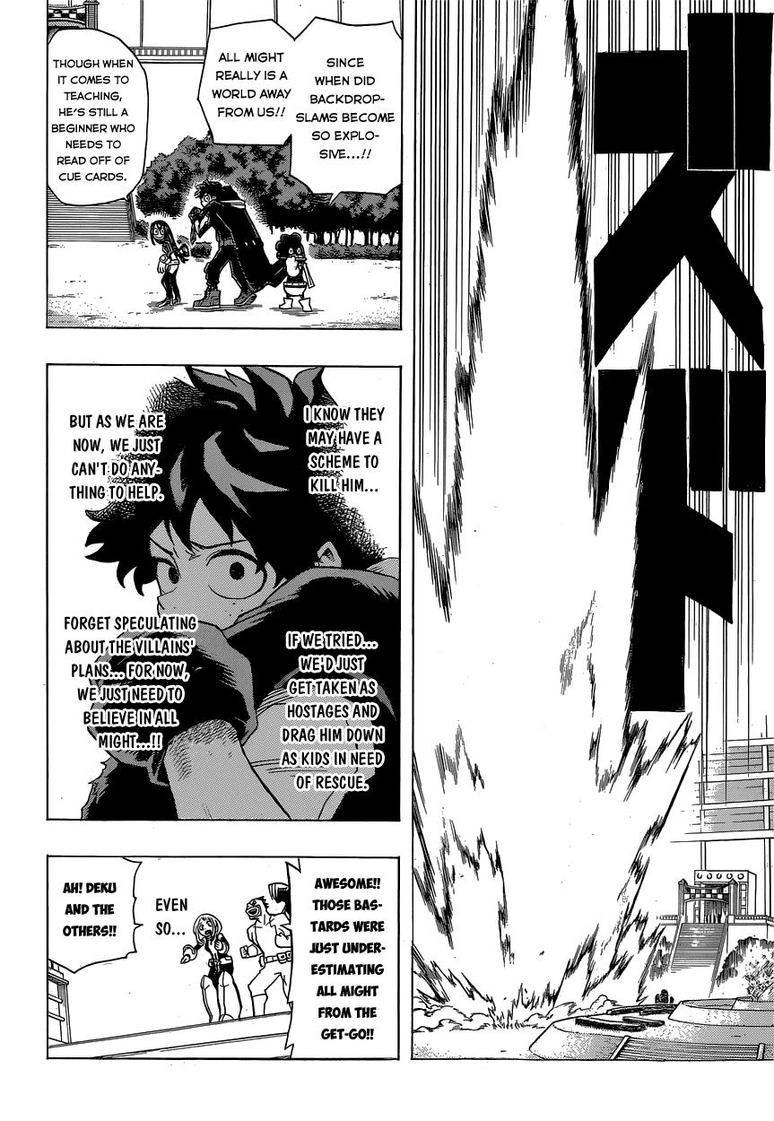 Boku no Hero Academia Chapter 18 page 11 - Chapter 18: Our Heroes Counterattack!