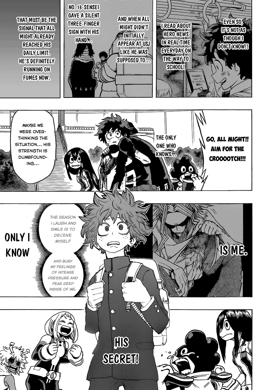 Boku no Hero Academia Chapter 18 page 12 - Chapter 18: Our Heroes Counterattack!