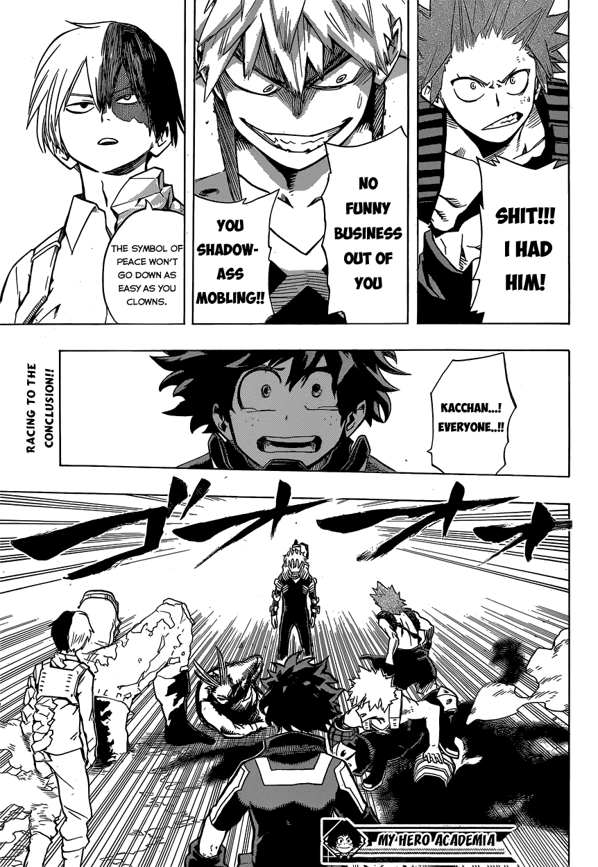 Boku no Hero Academia Chapter 18 page 18 - Chapter 18: Our Heroes Counterattack!