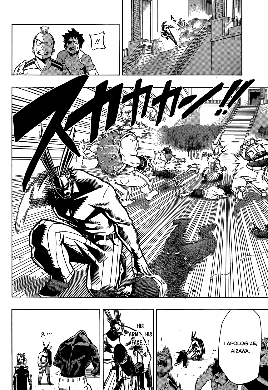 Boku no Hero Academia Chapter 18 page 5 - Chapter 18: Our Heroes Counterattack!