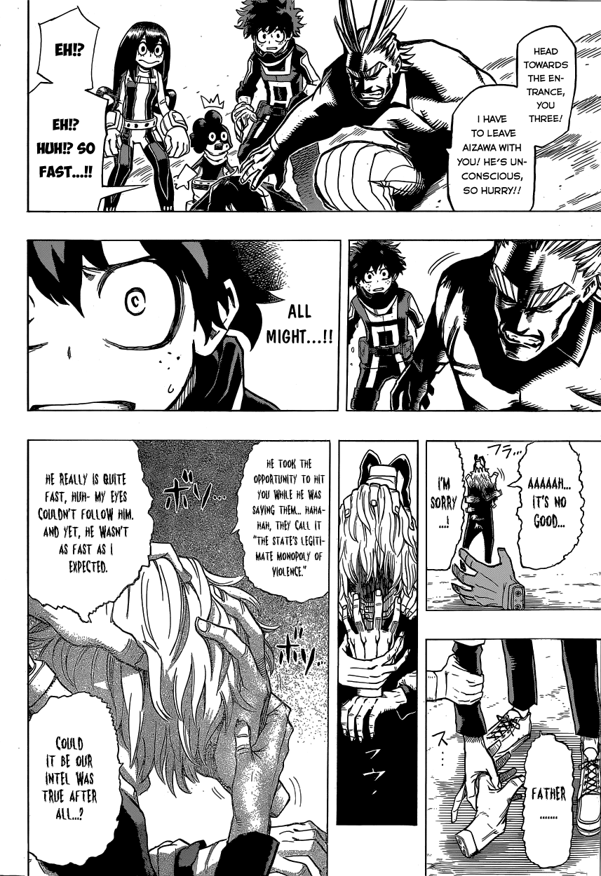 Boku no Hero Academia Chapter 18 page 7 - Chapter 18: Our Heroes Counterattack!