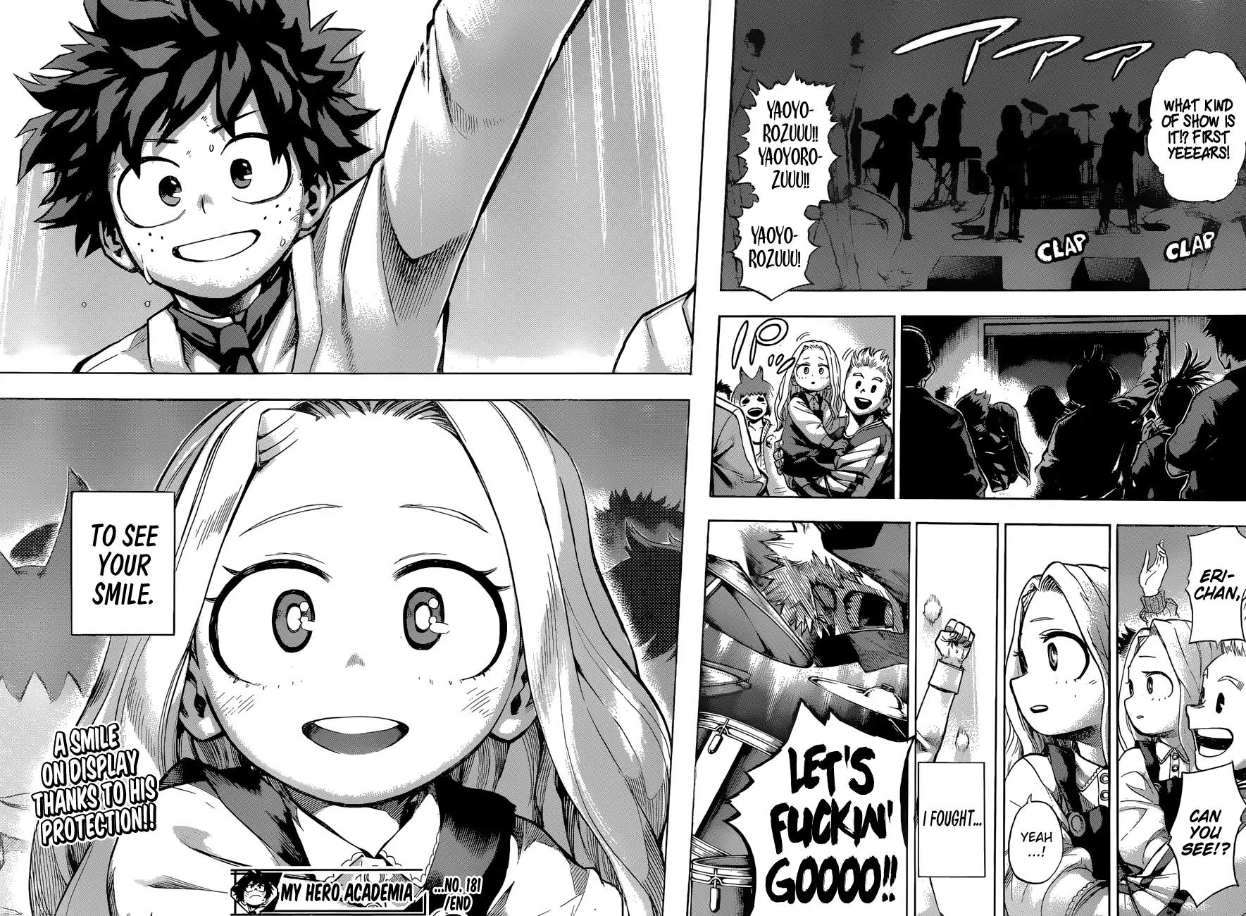 Boku no Hero Academia Chapter 181 page 15 - Chapter 181: For Someone Else's Sake