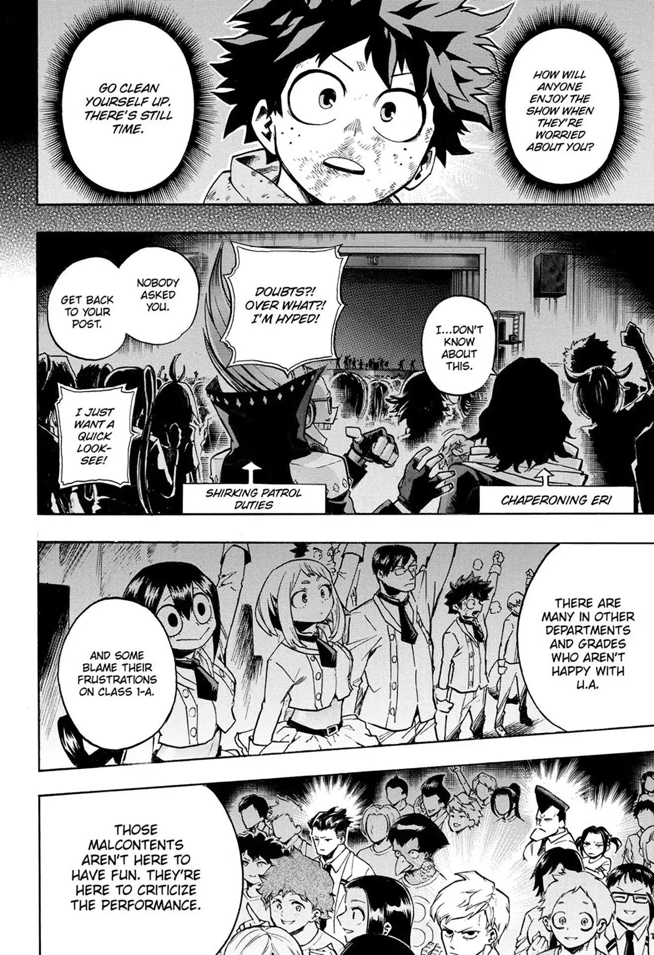 Boku no Hero Academia Chapter 182 page 3 - Chapter 182: The Cultural Festival! Unleashed!