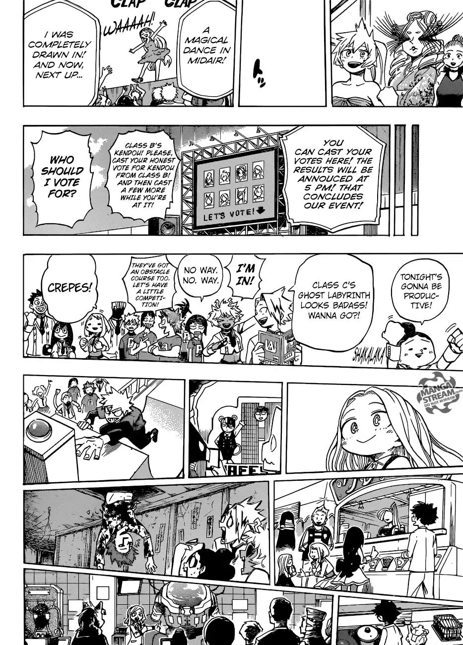 Boku no Hero Academia Chapter 183 page 13 - Chapter 183: Culture Festival All Day Long!